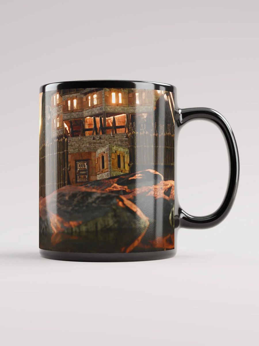 Rock Base Life | Black Glossy Mug product image (6)