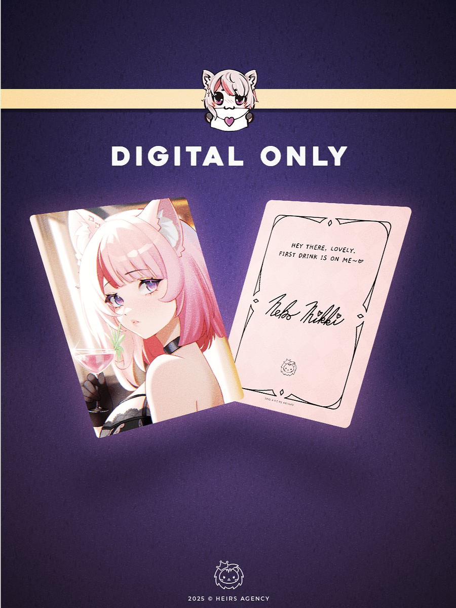 Neko Mikki White Day DIGITAL Photocard product image (2)