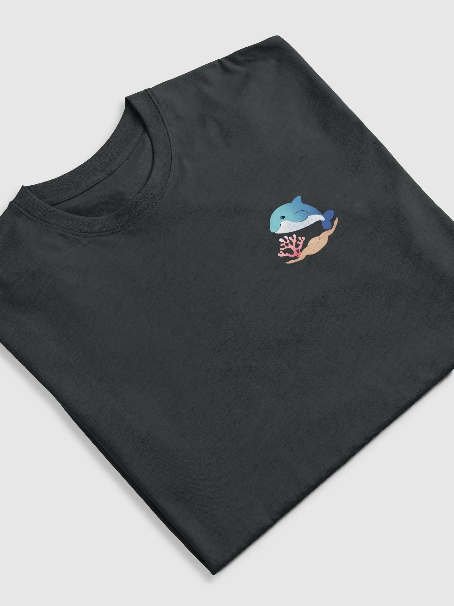 Chibi Dolphin Weighted Men's T product image (5)
