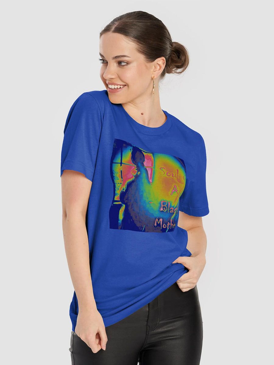 Soul of A Black Mother Tee Blue Multi product image (8)