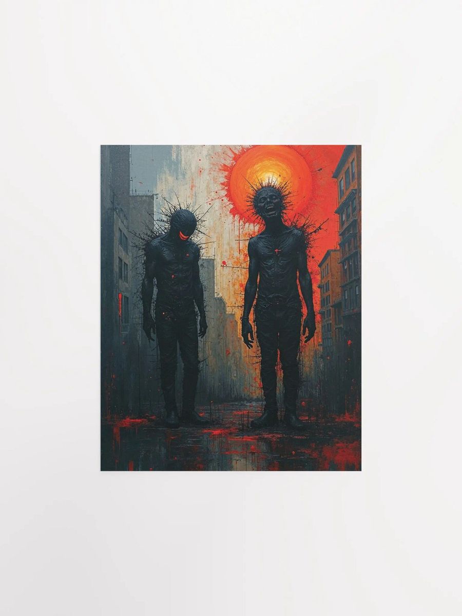 Dystopian Glow Matte Poster product image (15)