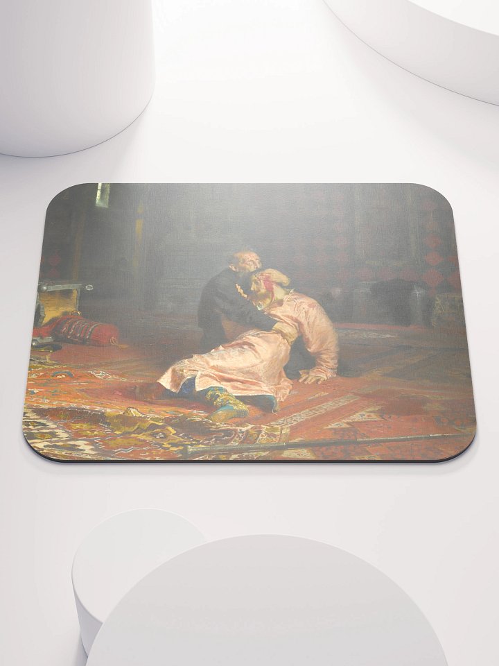 Ivan The Terrible and His Son Mouse Pad product image (1)