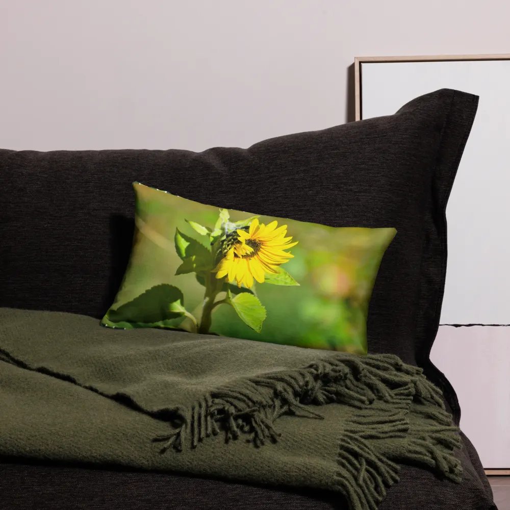 Premium Pillow Case: Sunflower in early autumn product image (3)