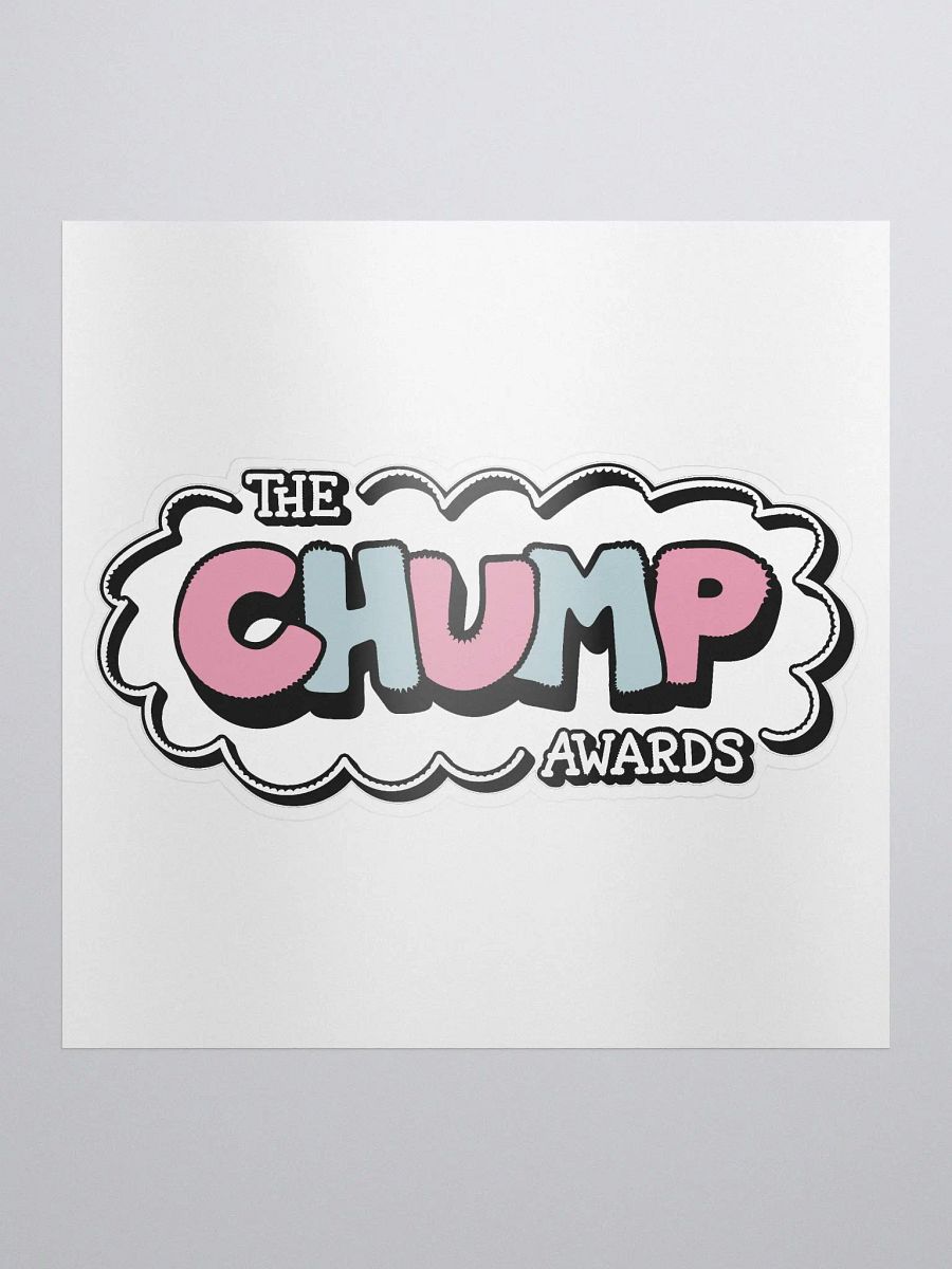 The Chump Awards Sticker product image (2)