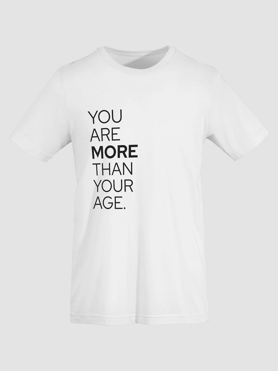 MTYA White T/Black Letters product image (7)