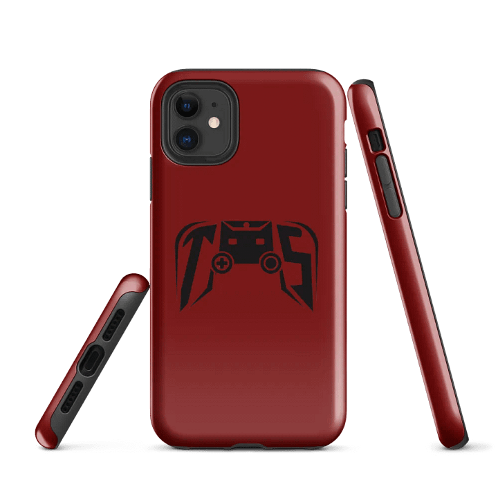 Tough Logo Case for iPhone® (Maroon) product image (1)