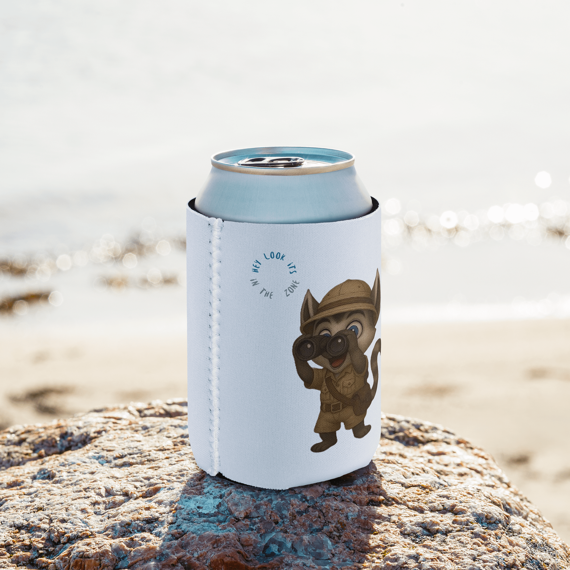 Coozie Can Cooler lemur jungle product image (9)