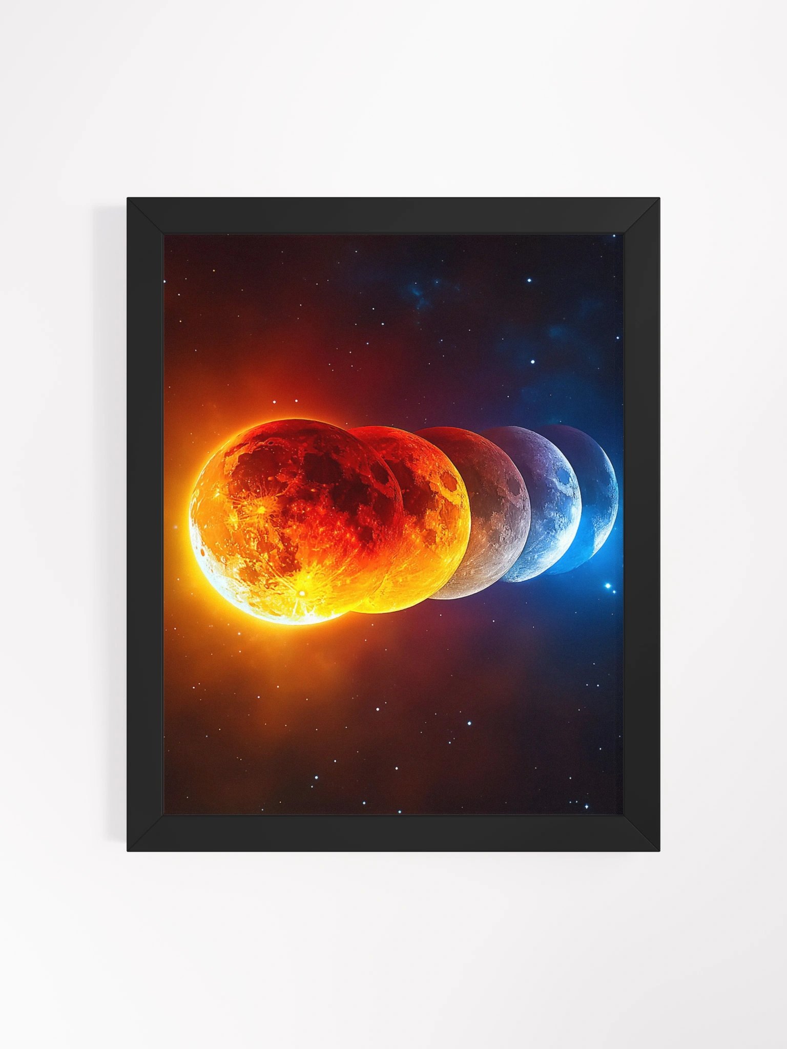 Blood Moon Framed Matte Wall Art Canvas product image (3)