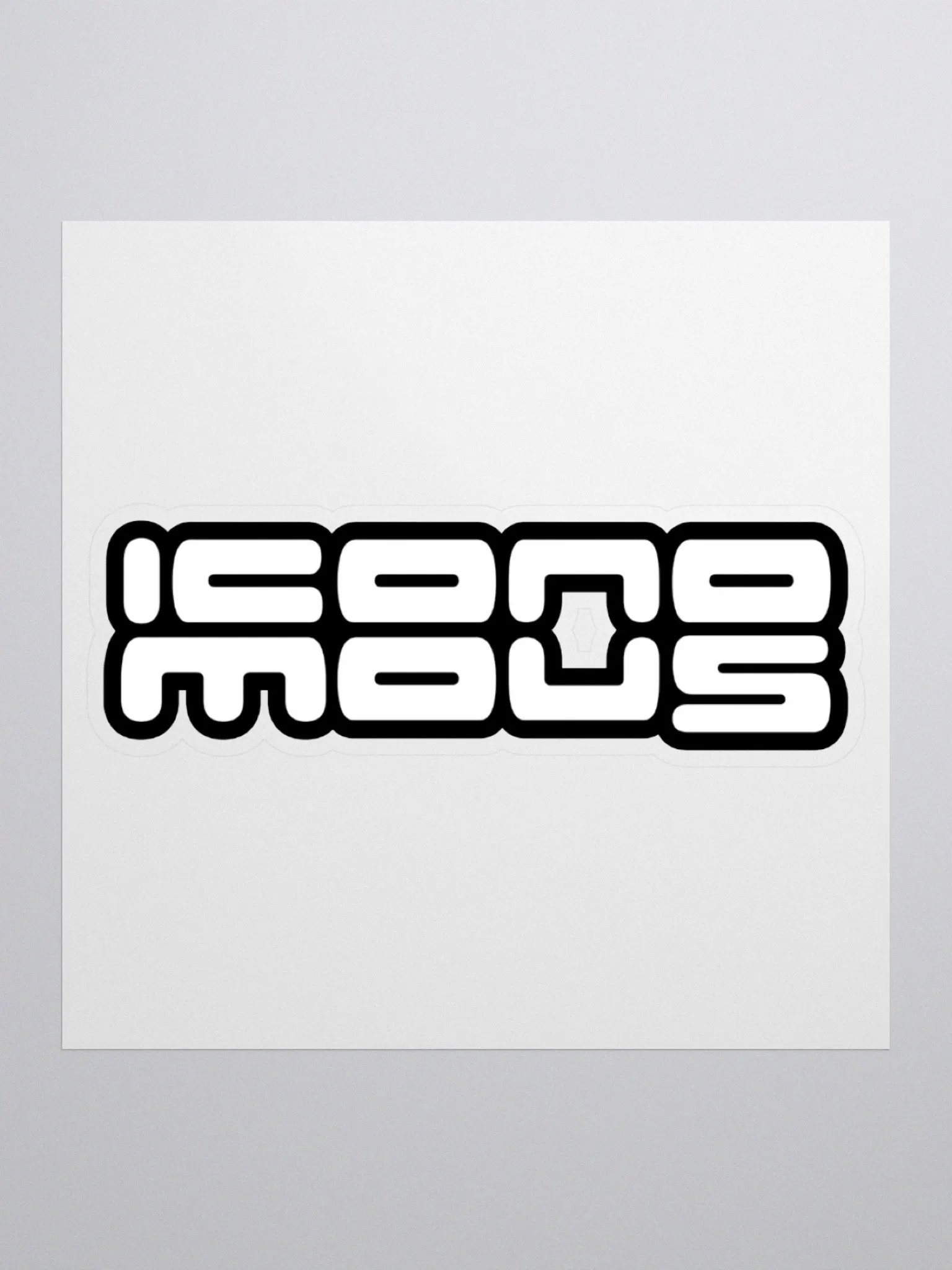 ICONOMOUS STICKER product image (1)