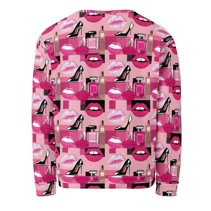 Chic Fashionista All-Over Print Sweatshirt product image (2)