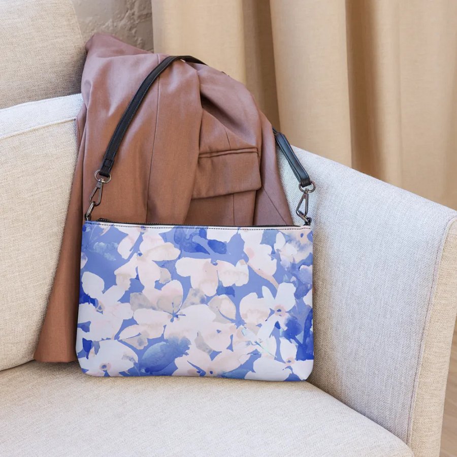 Watercolor Floral Bliss Crossbody Bag product image (6)