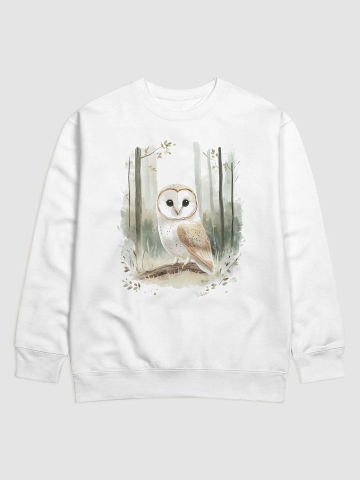 Majestic Owl Sweatshirt - Woodland Serenity product image (1)