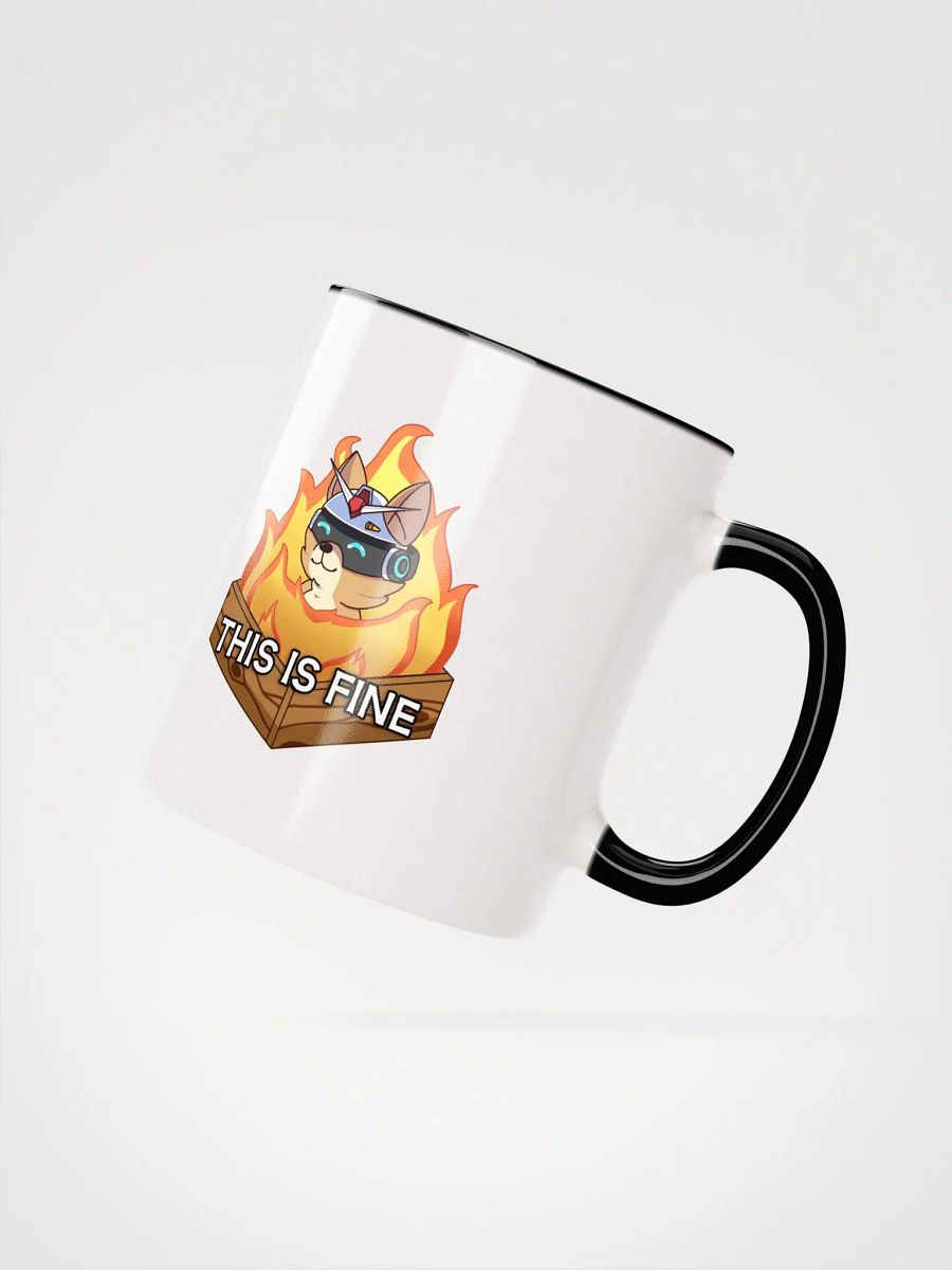 This Is Fine Taku Mug product image (2)