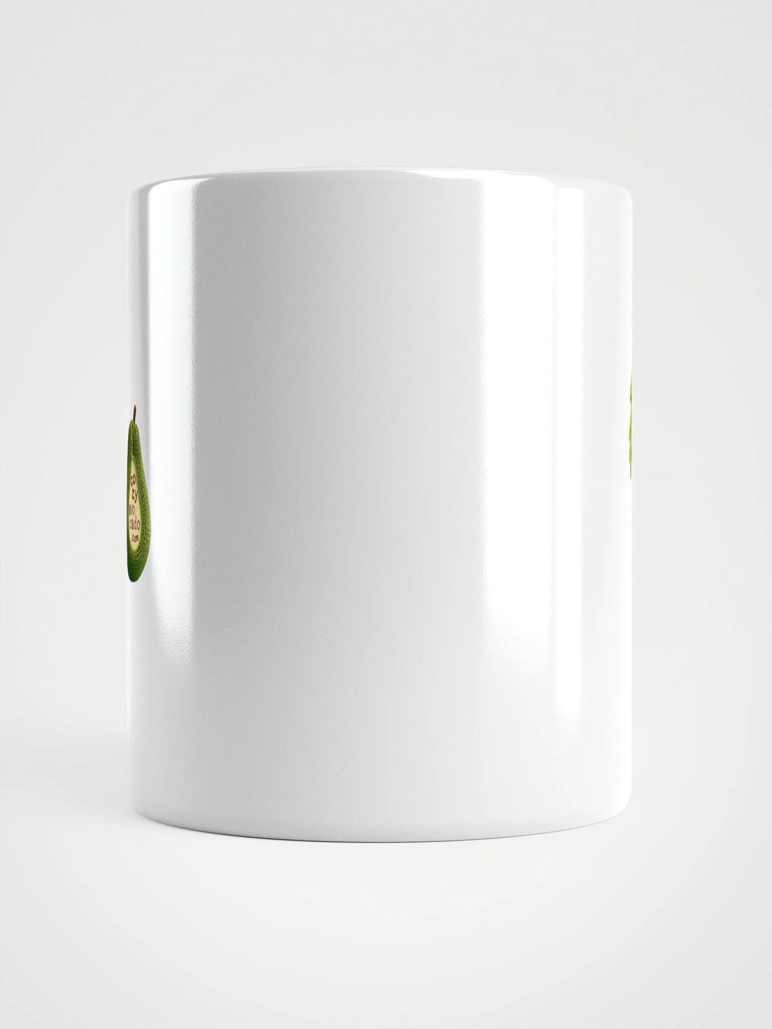 CozyAvocado White Glossy Grape Slice Mug #1 product image (5)