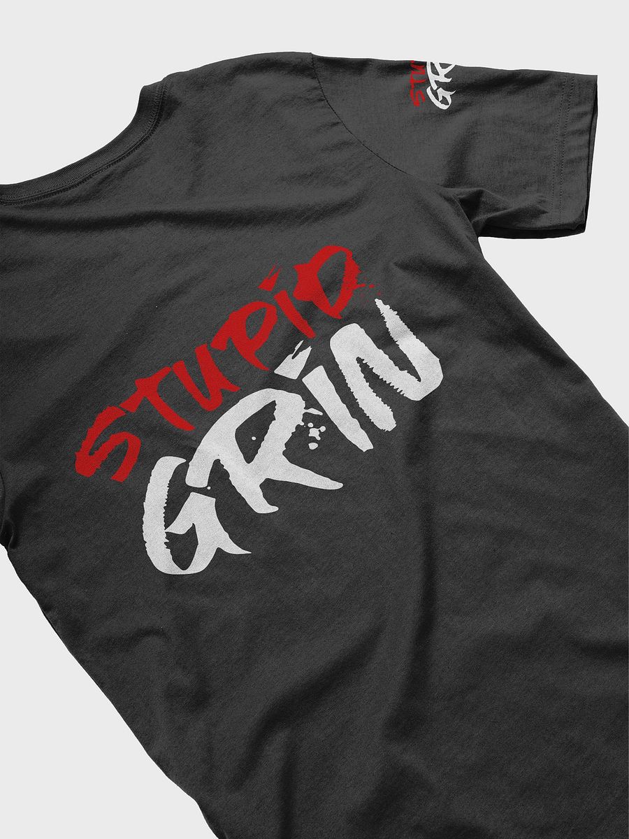 Stupid Grin - Black T Shirt product image (5)