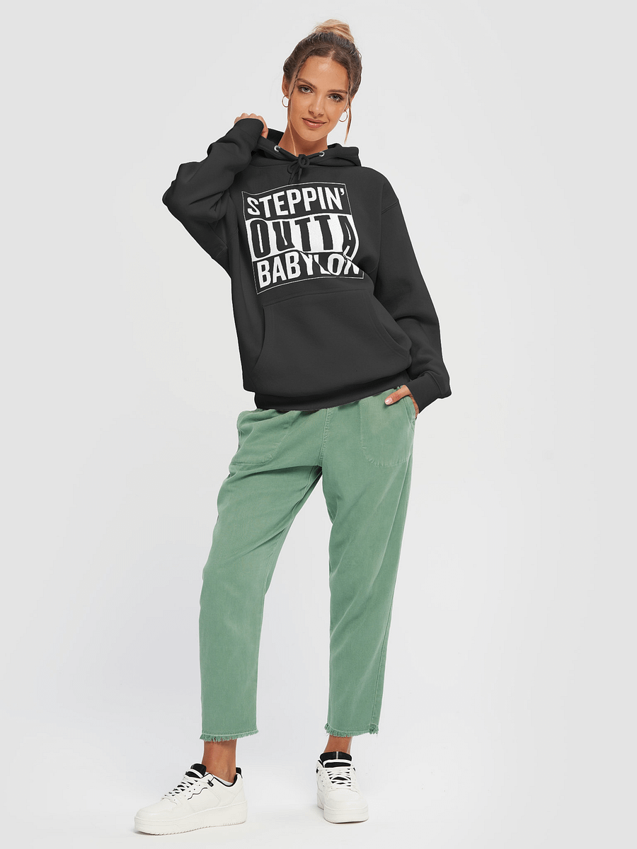 Steppin' Outta Babylon Unisex Hoodie product image (5)