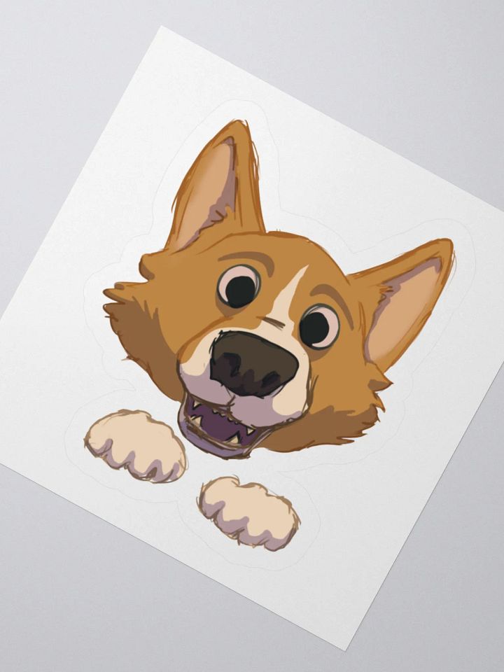 Snackies Corgi Sticker product image (2)