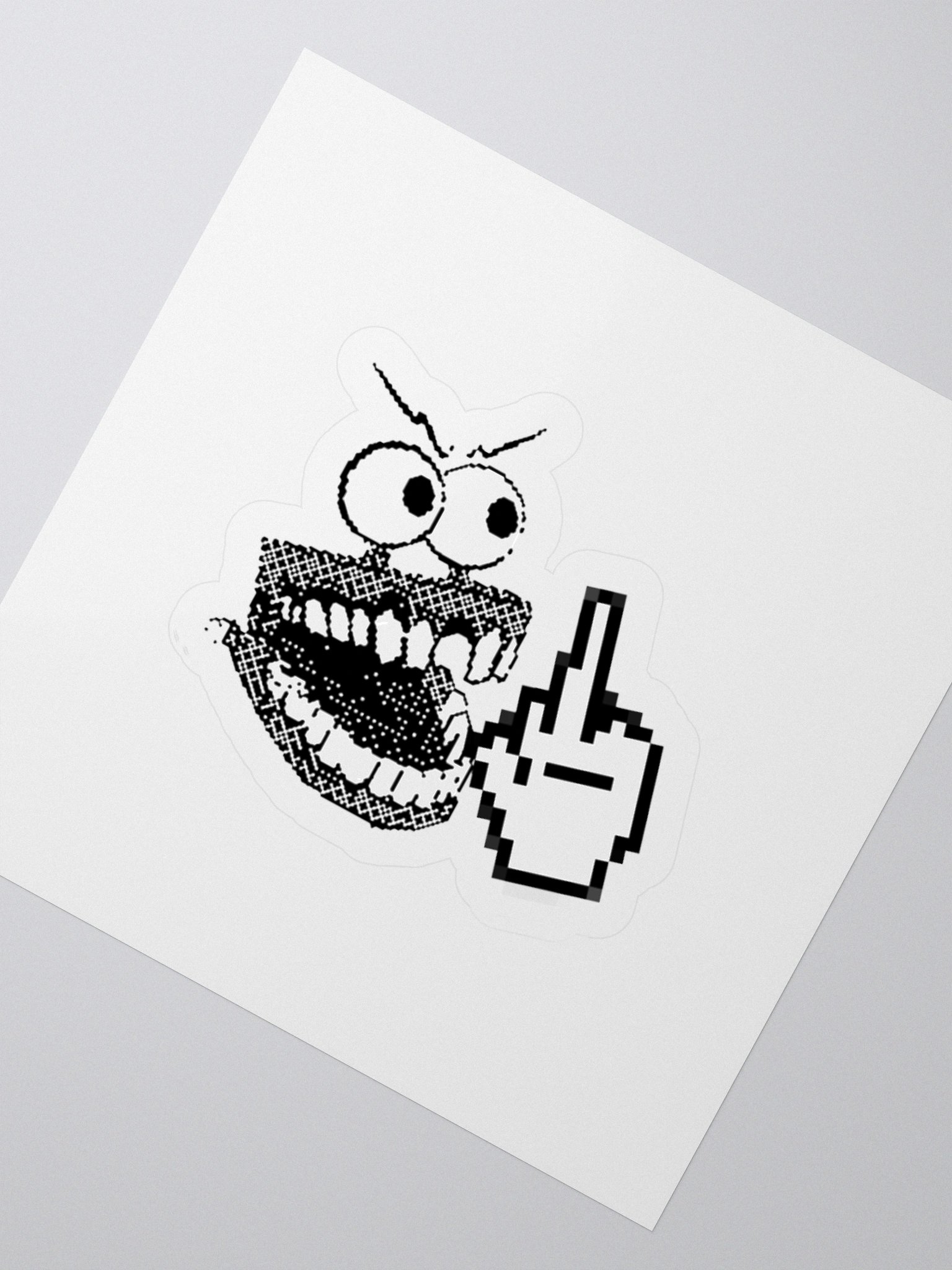 Iconic Teeth Sticker product image (4)