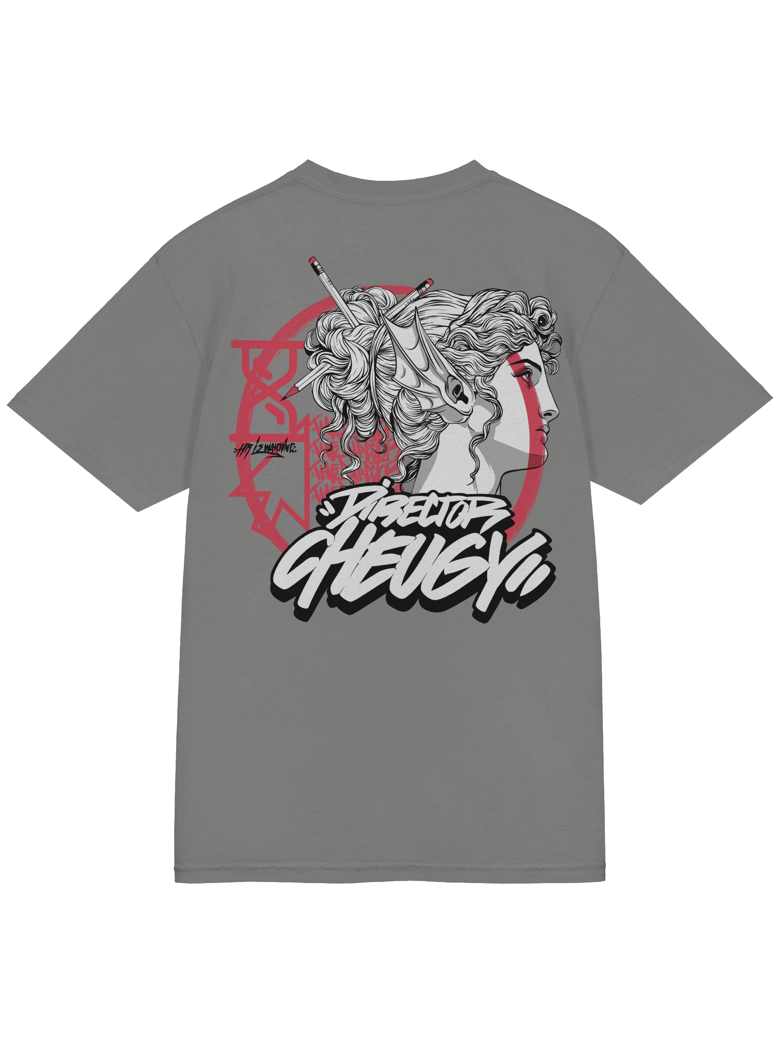 Bustin Tee (Back Graphic - White) product image (5)