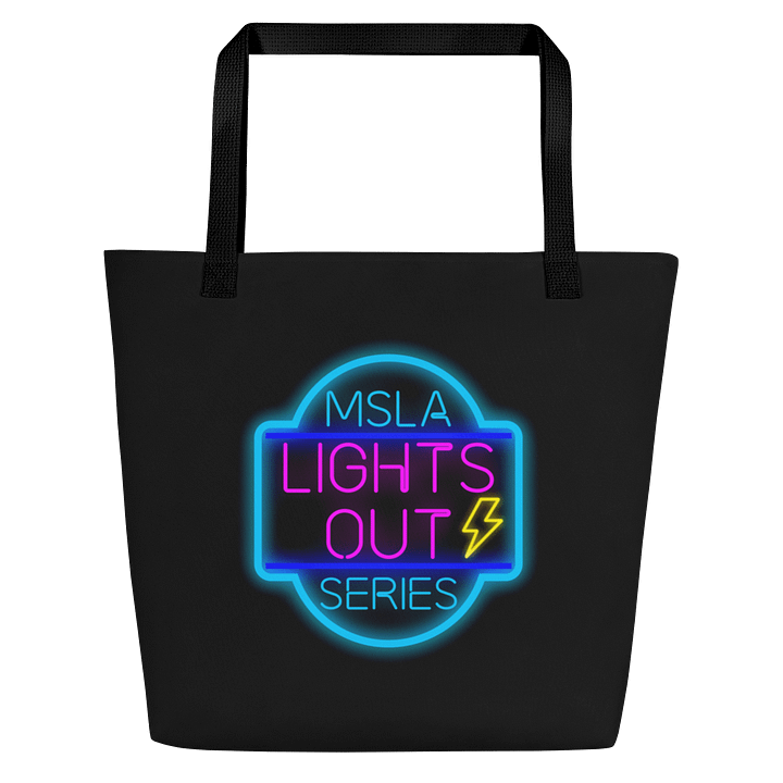 MSLA Lights Out - Tote bag product image (1)