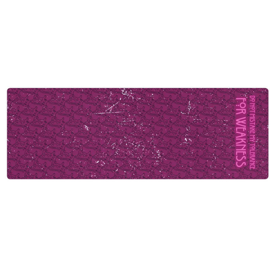 Resistors, Tolerance w/ Cat Pattern, Yoga mat product image (1)