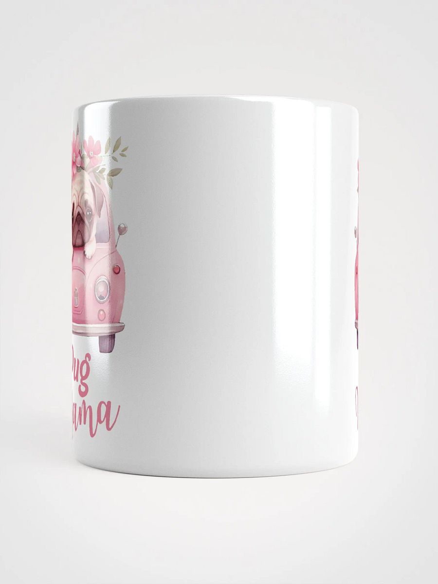 Pug Mama White Glossy Mug product image (5)