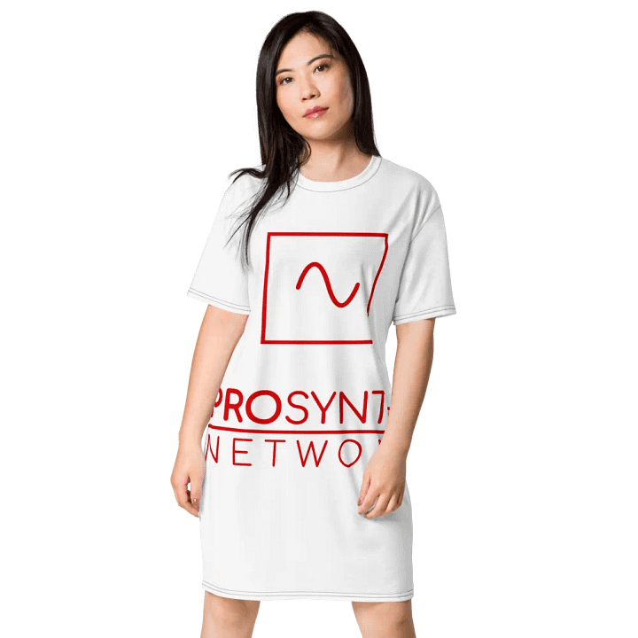 Pro Synth Network All-Over Dress - White product image (1)