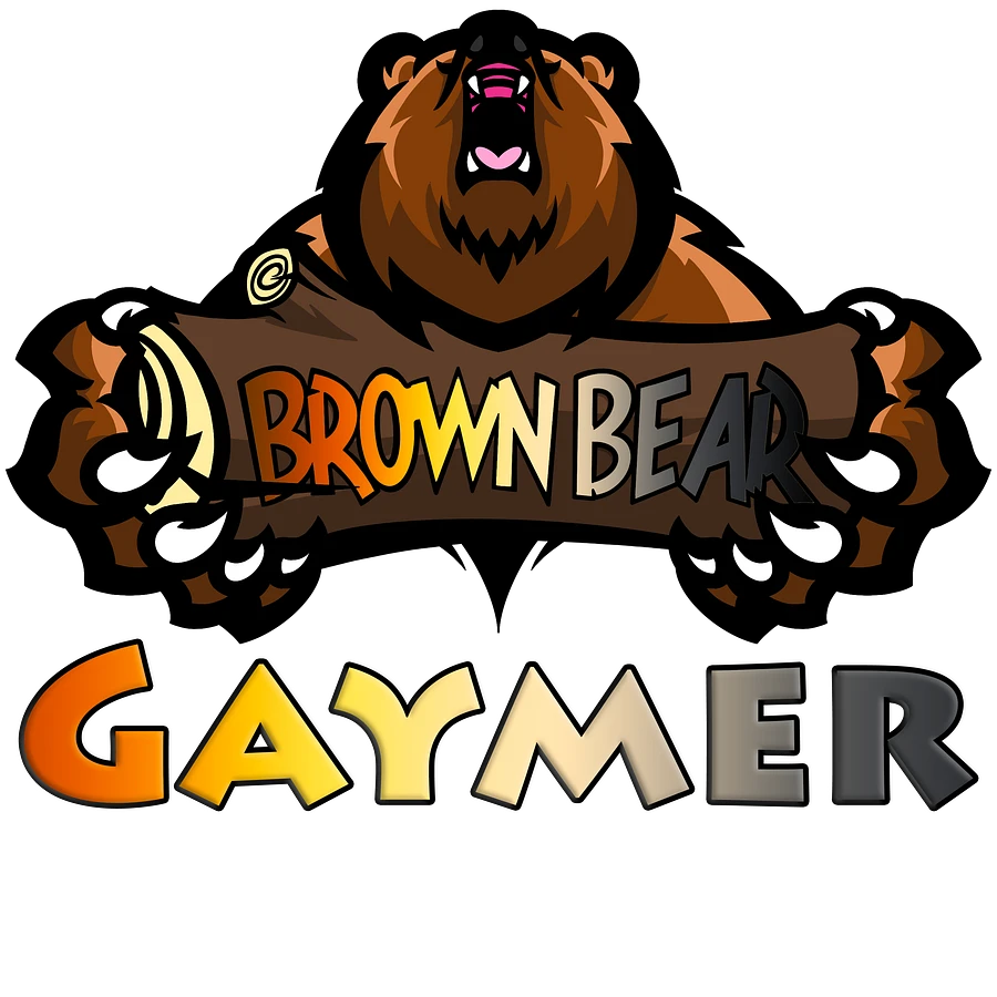 Brown Bear Gaymer (Bear Pride) - Heavyweight T-shirt product image (49)