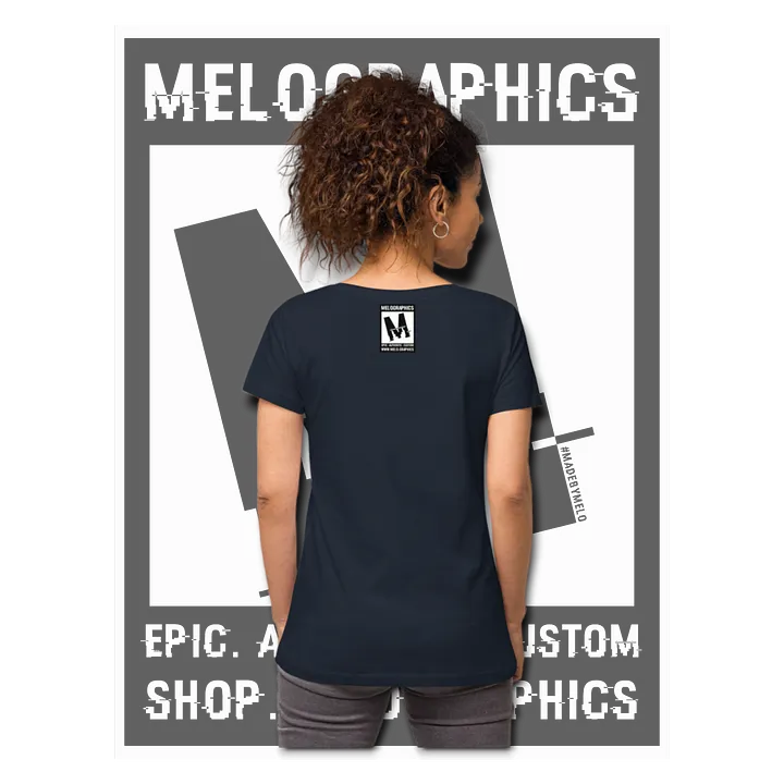 Floral Flyer - Classic Women's V-Neck T-Shirt | #MadeByMELO product image (2)