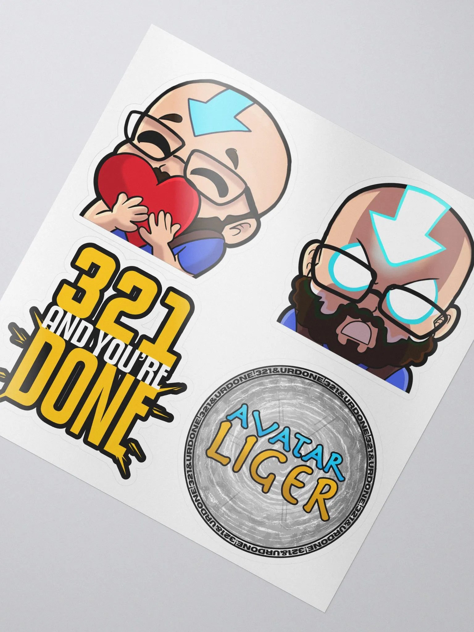 Liger Sticker Pack 3 product image (2)