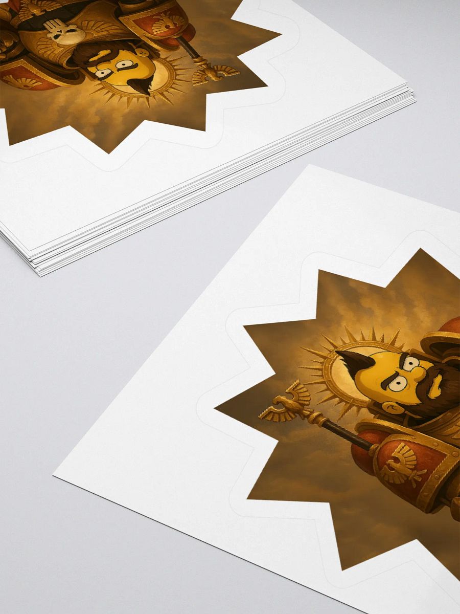 God Emperor JT Savage III Kiss Cut Stickers product image (10)