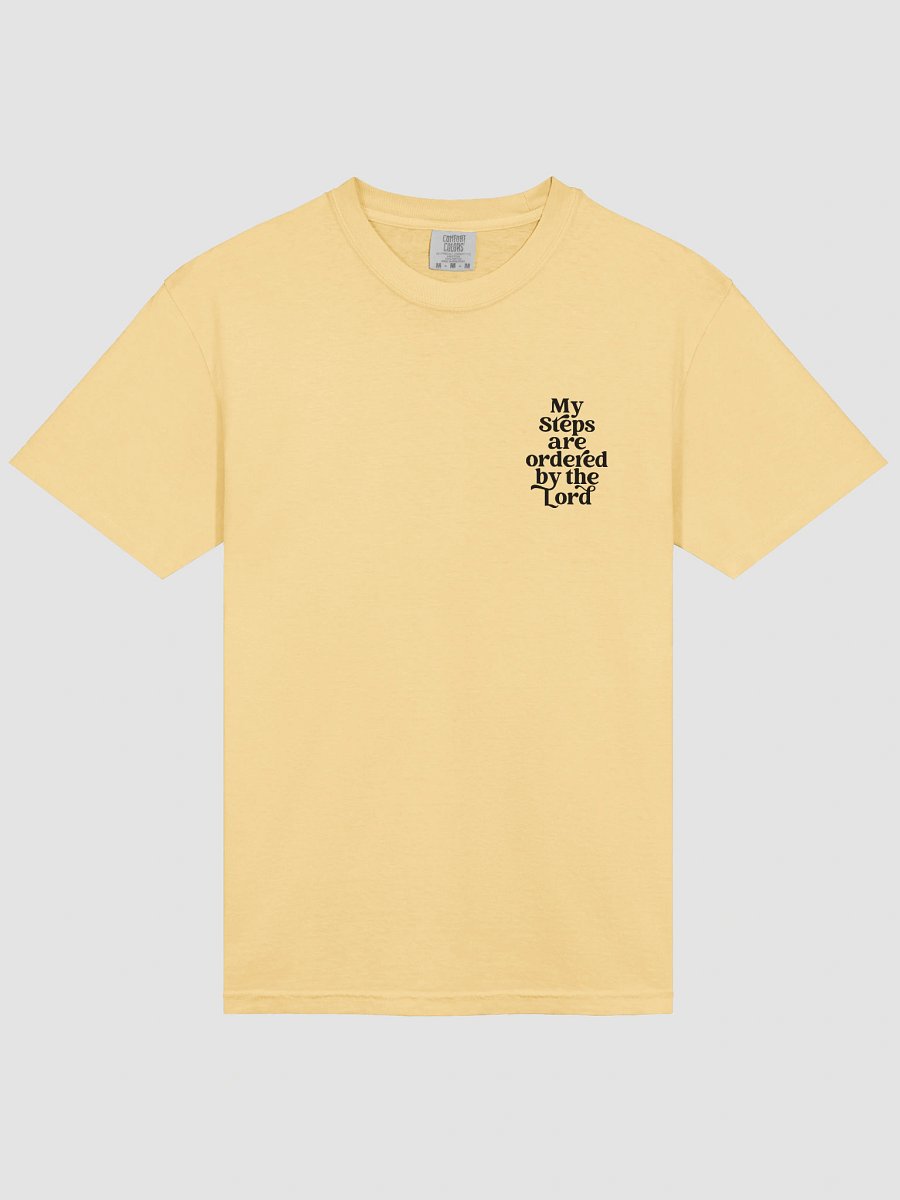 My Steps Are Ordered by the Lord Heavyweight Tee product image (3)