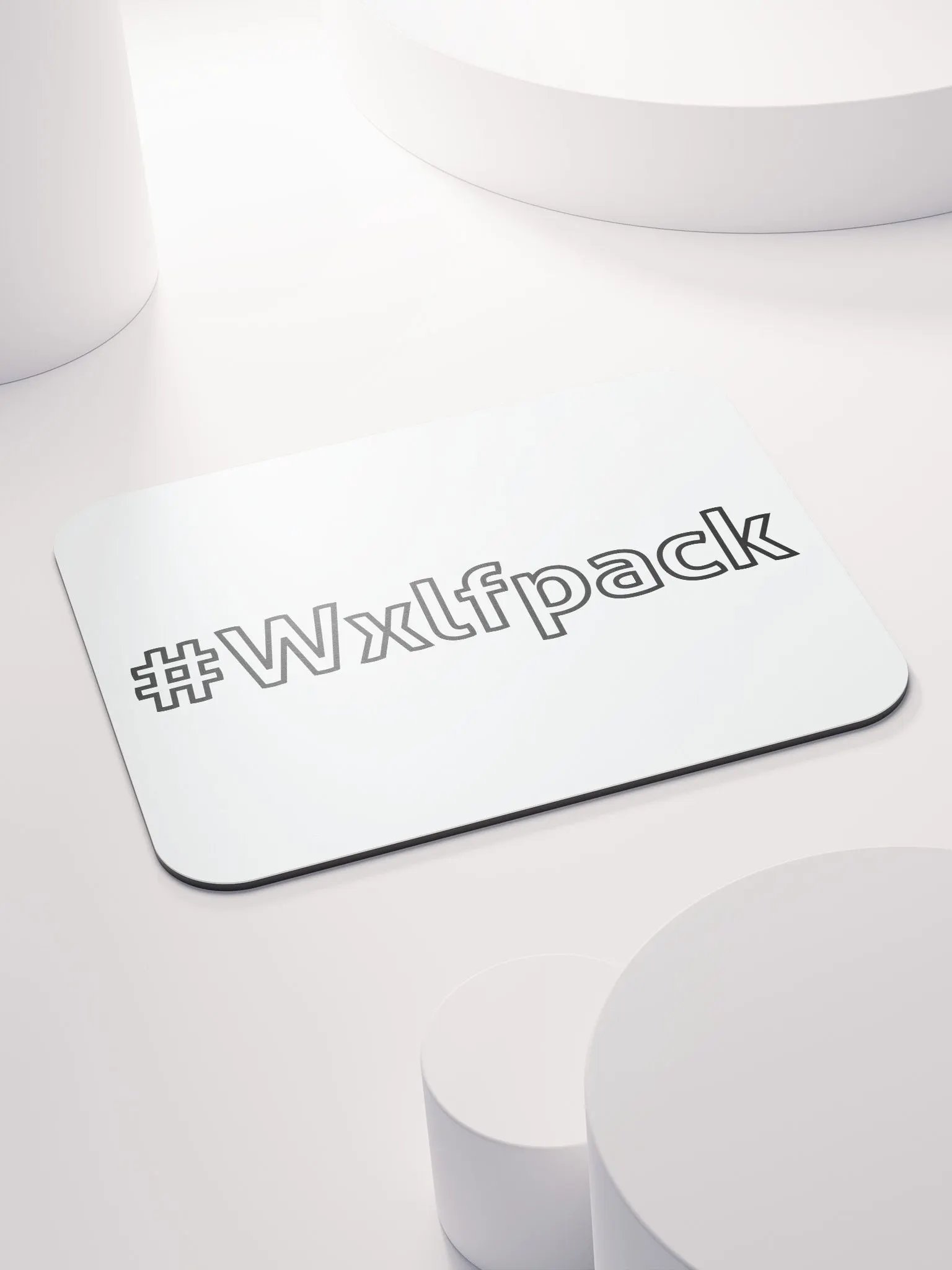 Wxlfpack Mouse Pad-White product image (4)
