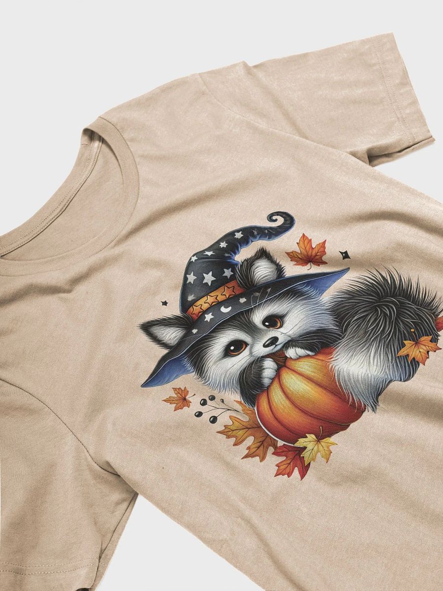 Festive Raccoon Witch T-Shirt product image (24)