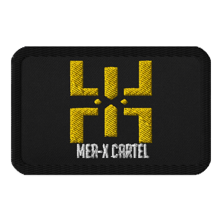 Mer-X Cartel rectangle patch product image (1)