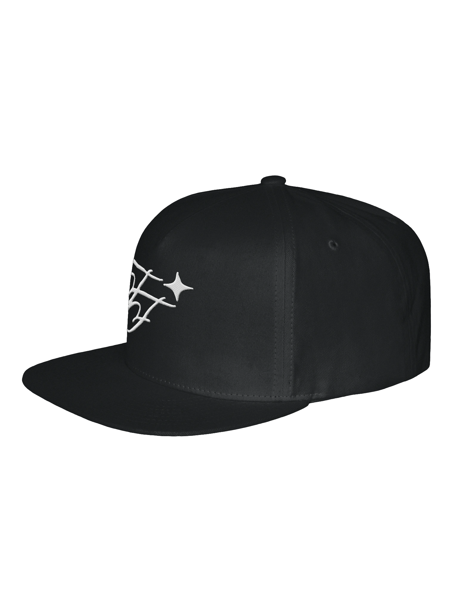 F&F Flat Snapback Cap (WHT) product image (2)