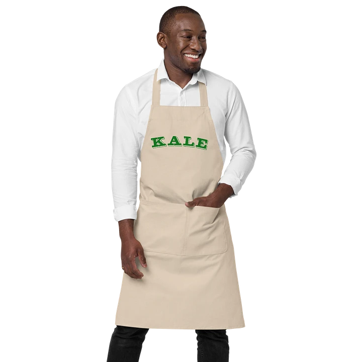 Kale Cotton Twill Apron product image (1)