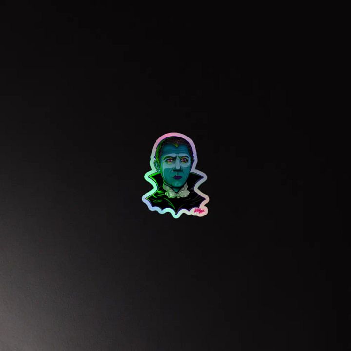 🧛 Bela Lugosi's Dracula 1931 Holofoil Sticker product image (2)