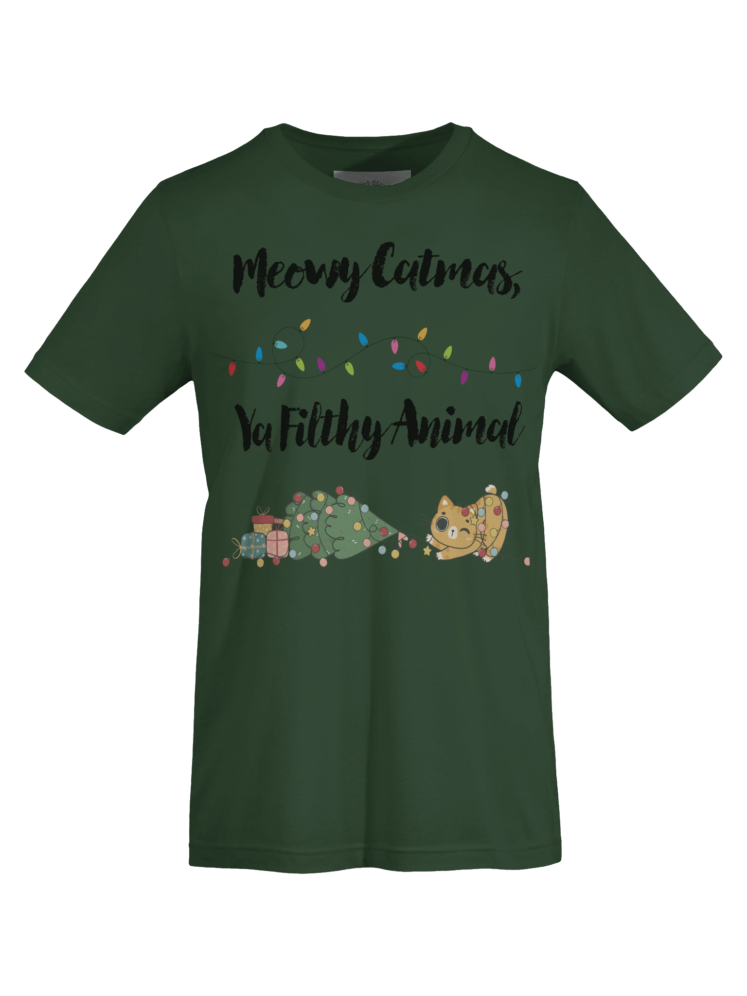 MEOWY CATMAS CHRISTMAS TEE product image (55)