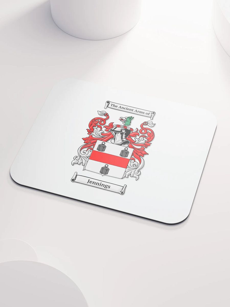 Jennings Family Crest - Mouse Pad product image (3)