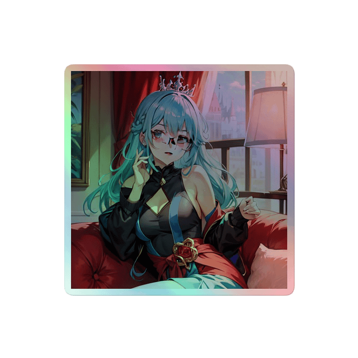 Aqua K Princess HOLOGRAPHIC" STICKERS product image (2)