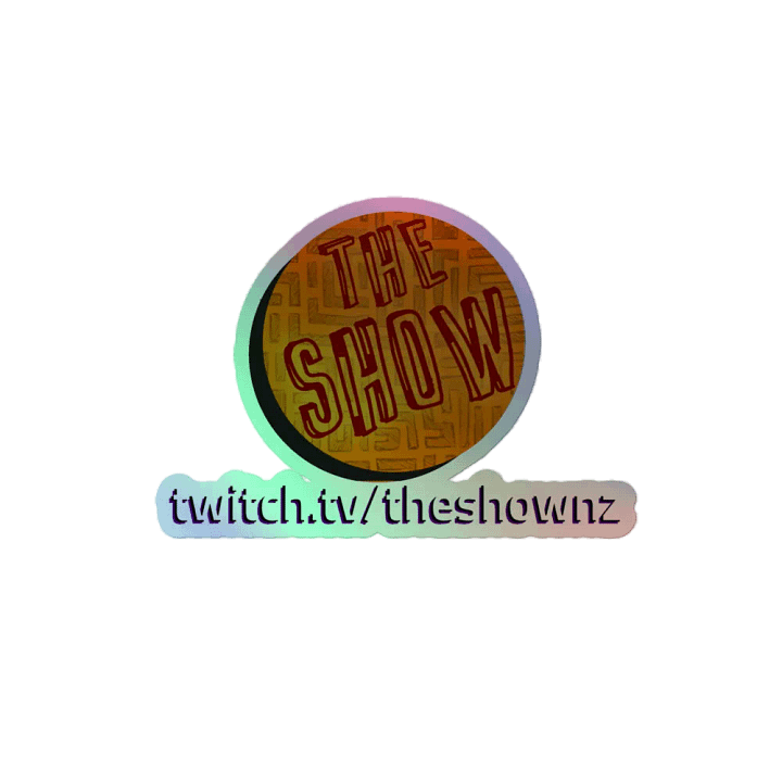 Twitch Holographic Sticker - Shiny Edition product image (2)