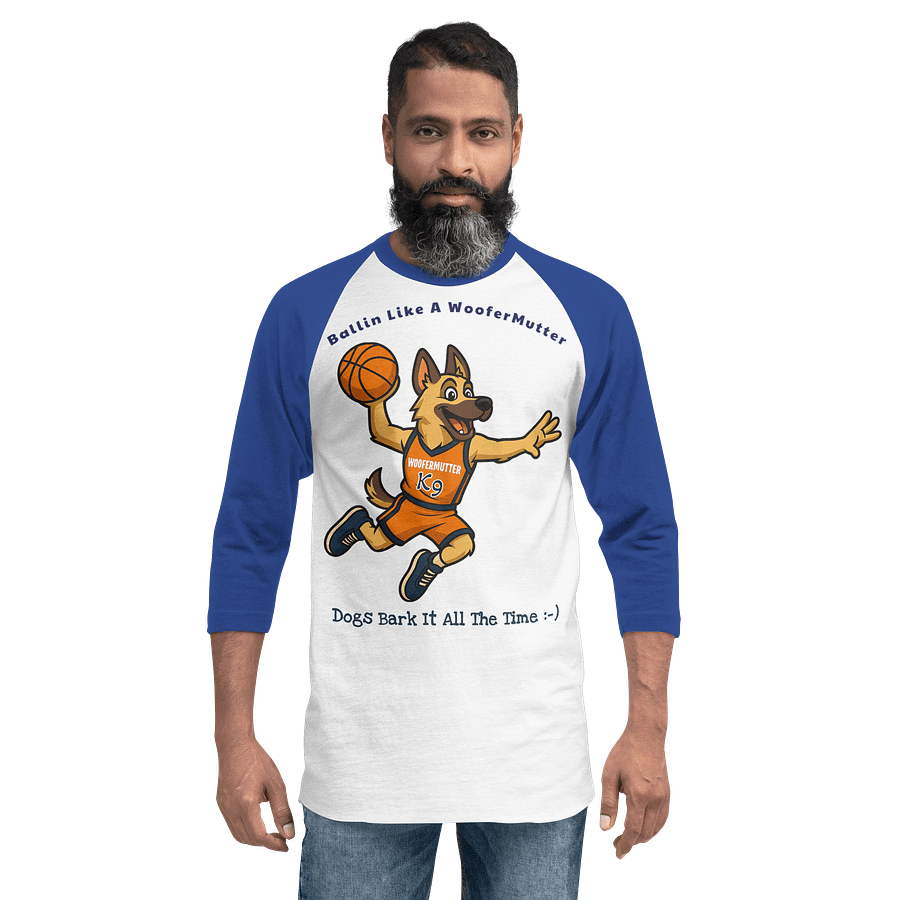 German-Shepard Unisex 3/4 Sleeve Raglan Shirt product image (26)