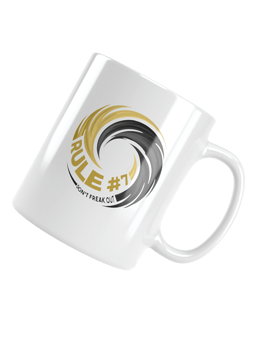 Rule #7 White Glossy Mug product image (14)