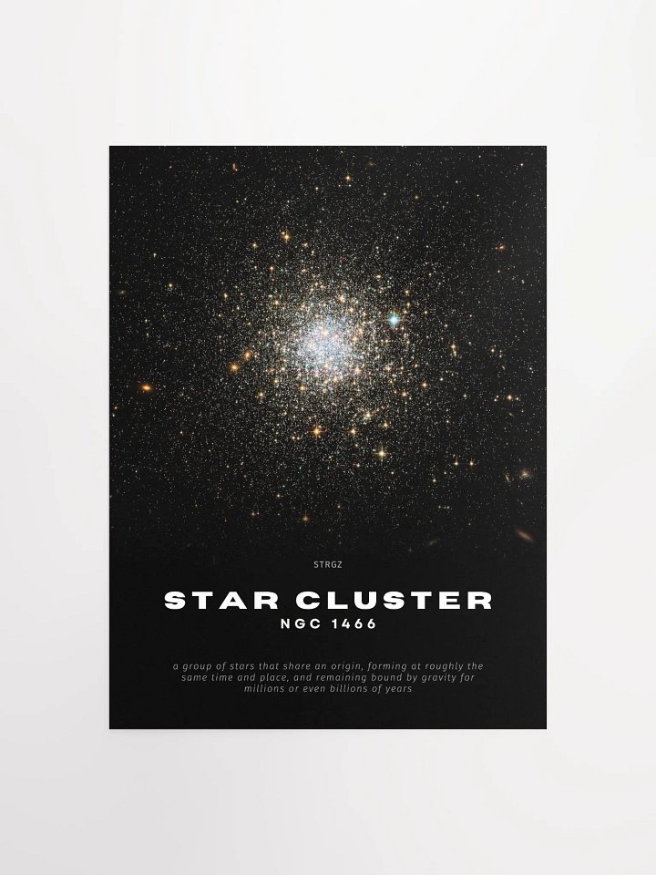 STAR CLUSTER POSTER product image (1)