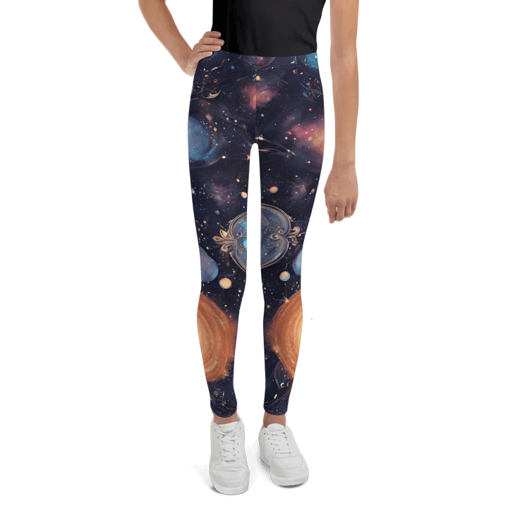 Cosmic Dreams Youth Leggings product image (1)