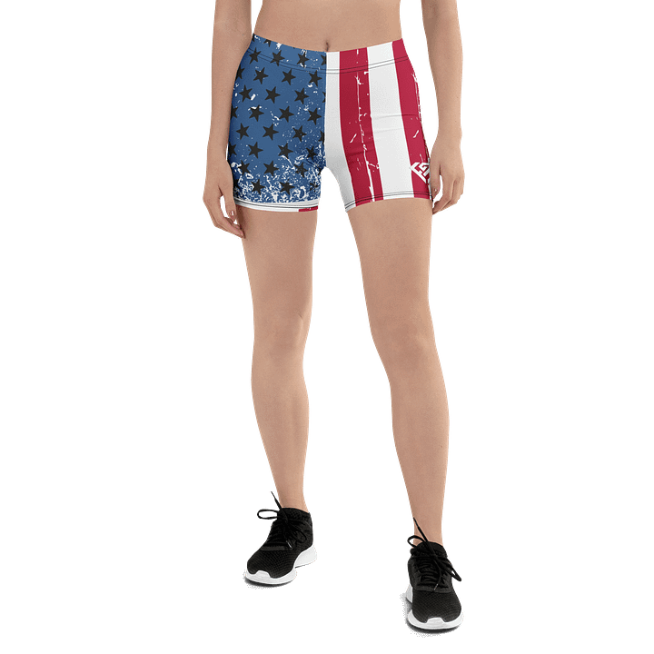 Women's FGA Merica Yoga Shorts product image (1)