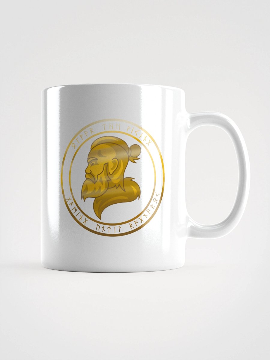 "Runic Circle Logo" mug, white product image (2)