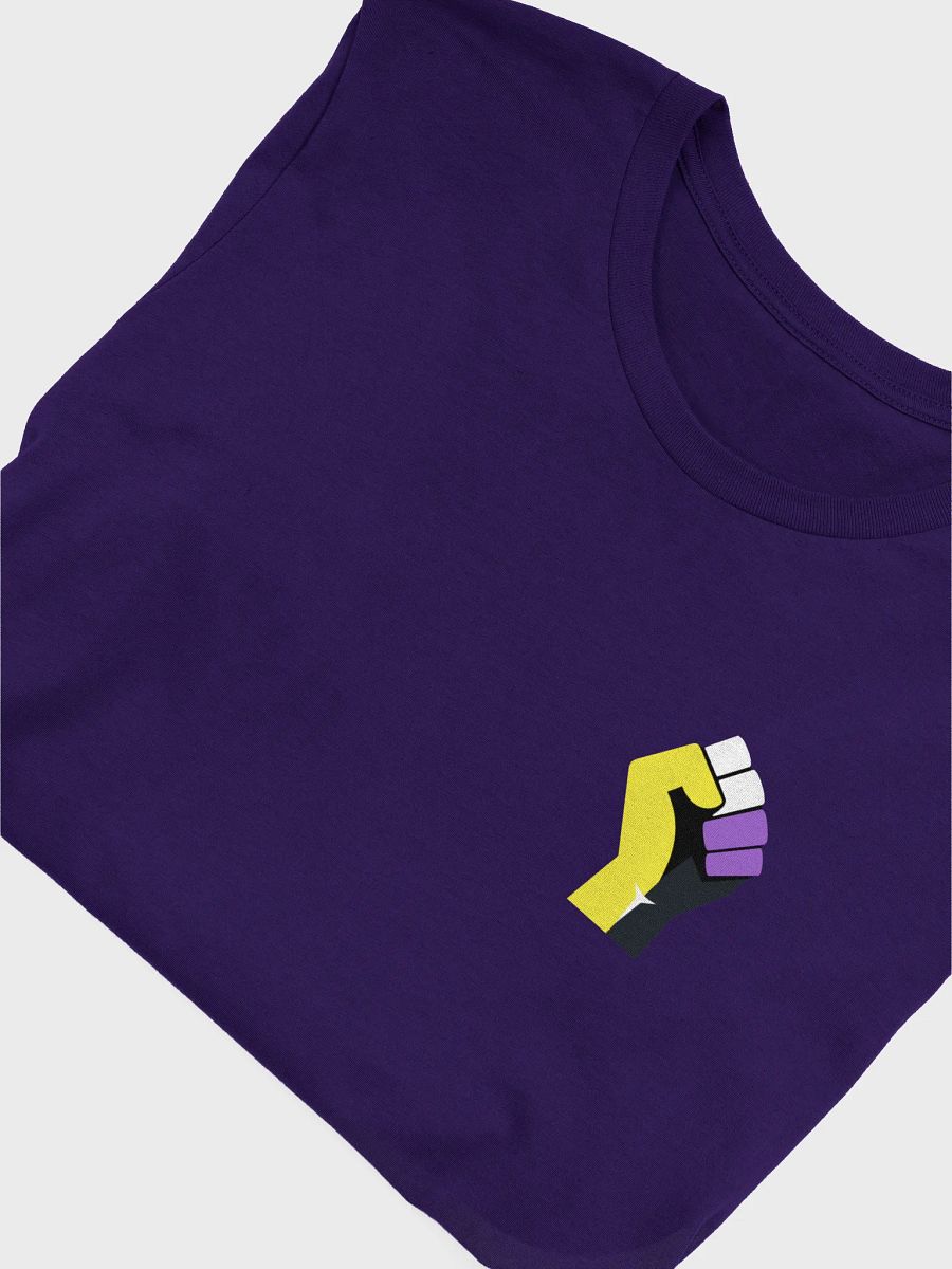 raised nonbinary fist t-shirt product image (5)