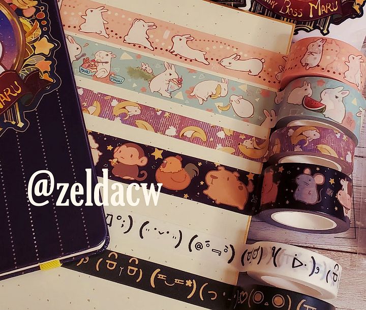 Bunny Boss Maru Washi Tapes product image (2)